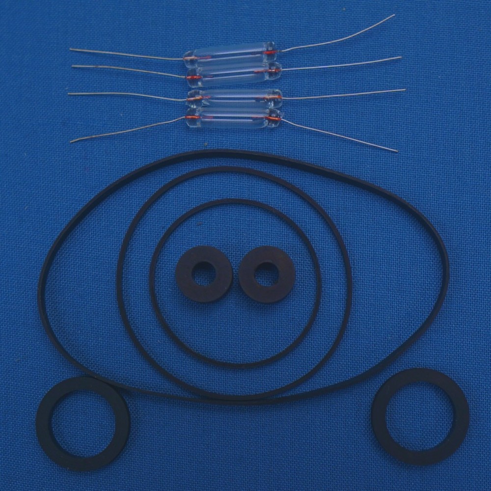 Pioneer CT-F9191 Repair Kit – Belt, Idler Tire, Pinch Roller, Vu-Meter Bulbs
