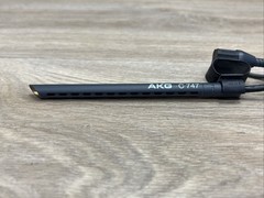 AKG C747 Condenser Microphone w Phantom Power Adapter 9 to 20v *Cut Cord