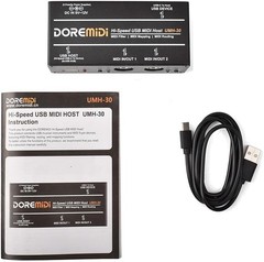 High-Speed USB HOST 3G MIDI Host Interface Box MIDI USB To MIDI Converter Fea…