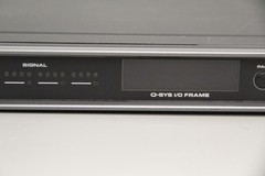 QSC Q-SYS I/O Frame Type2 Network Interface With 3 COL-4 Cards & 1 CODP4 Cards
