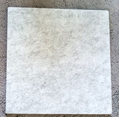 lot of 6 pcs Sound Absorbing Board Acoustic Gray Polyester Fiber 12″x 12″x0.5″