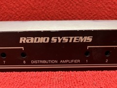 Used Radio Systems Audio Metrics Distribution Amplifier #DA-16 Good Condition