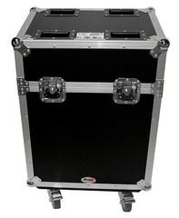 Flight Case w/ Wheels For (2) American DJ Inno Beam LED Moving Head Lights