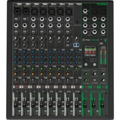 Mackie ProFX12v3+ 12-Channel Analog Mixer with Built-In FX, USB Recording, and B