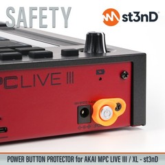 Power Button Protector for AKAI MPC LIVE III / MPC XL – Prevent Accidental