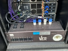 D&B Audiotechnik D12 Power Amp Rack PackageW/3 D12, Distro, Cables #1038/39.THS