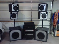 15″ CTE 6cu‘ Pro-Sound Speaker Cabinet & 80Hz X-over Empty