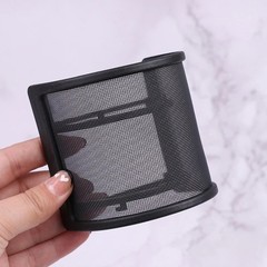 Universal Metal Pop Filter Microphone Windscreen Studio Recording PC 7.2cm