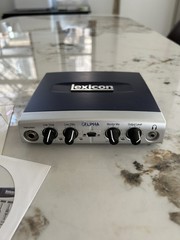 Lexicon Alpha V Desktop Digital Recording Audio Interface *for parts, but works*