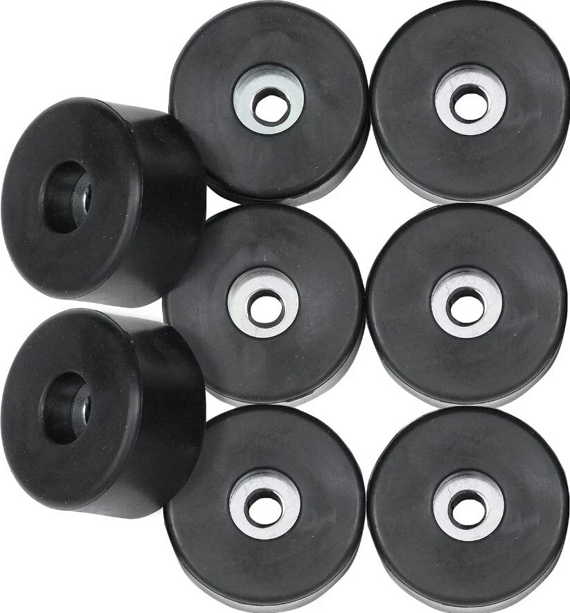 Rubber Feet Bumper Amp Speaker Set 8 Guitar Amplifier Cabinet Rubber Bumper 1.5″