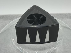 RYCOTE MIC FLAG 3 Sided Triangle Tiger Woods Foundation Logo Black White Used
