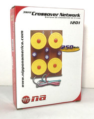 Pre-wired 250 Watt 3-Way 8 Ohm Speaker System Passive Crossover Network #1201