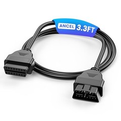 OBD2 Scanner Extension Cable/1m – 16 Pin OBDII OBD2 Male to Female 3.3ft