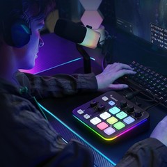 MAONO MaonoCaster G1 NEO Gaming Audio Mixer Interface RGB Bluetooth 48V Phantom