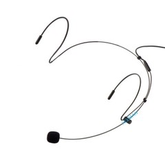 HIXMAN Black HM1 Headworn Mic For Audio Technica Transmitter cH-style connector