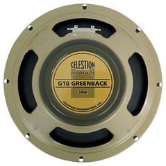 (2) Celestion G10 Greenback 30W 10″ Ceramic Magnet Guitar Speakers 8 Ohm