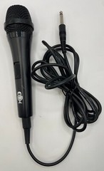 Singing Machine Wired Microphone for Karaoke, (Black) –