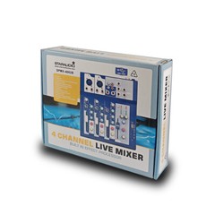 4 Channel Professional USB Function Audio Mixer Sound System Live Studio Mixing
