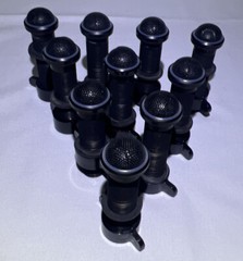 Lot of 10 – Shure MX395 Low Profile Boundary Mic Microphone Cardioid