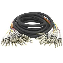 SASRT 24×25 24 Channel 1/4″ TRS Snake Cable 25 Feet