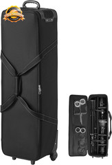 Studio Equipment Trolley Case, 46.46 X 14.57 X 11.81 in / 118 X 37 X 30 Cm, Roll