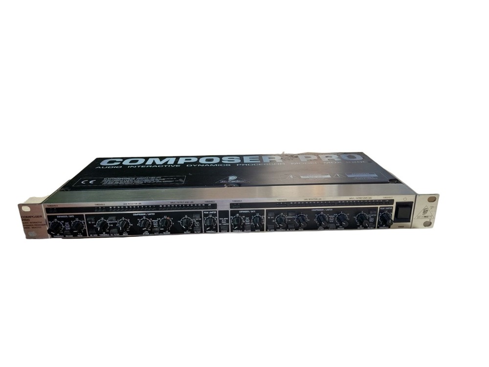 Behringer MDX 2200 Composer Pro Audio Interactive Dynamics Processor WORKS
