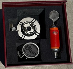 Blue Spark Condenser Microphone Cardioid XLR Studio Recording Orange