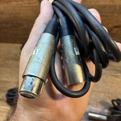 Lot Of 6 XLR Female to XLR Male Mic Audio Cables various lengths No Cuts