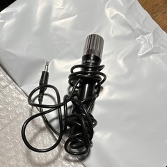 Zenith 8B-60-01 Wired Handheld/Stand-Held Microphone 3.5mm TS Black/Silver