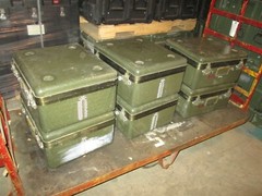 ECS FRP Composite Hard Case 20x18x11 Military Green ATA Equipment Hand Carry