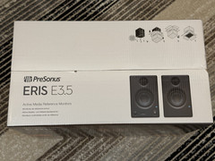 PreSonus Eris E3.5 3.5″ 2-Way 25W Nearfield Monitors (Pair) – New in Sealed Box