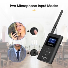 Wireless Tour Guide Audio System Transmitter 30 Receivers Church Factory Meeting