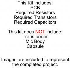 Studio Microphone DIY Kit – U47FET-Style – Pro Audio PCB & Components
