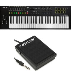 Nektar Impact LX49 mk3 MIDI Controller with Footswitch Pedal