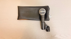 Shure SM58-LC Wired Xlr Dynamic Microphone Open Box Never Used Perfect Condition