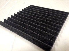 24 pack Acoustic Foam Tiles 1 x 12 x 12 (charcoal) *FREE SHIPPING