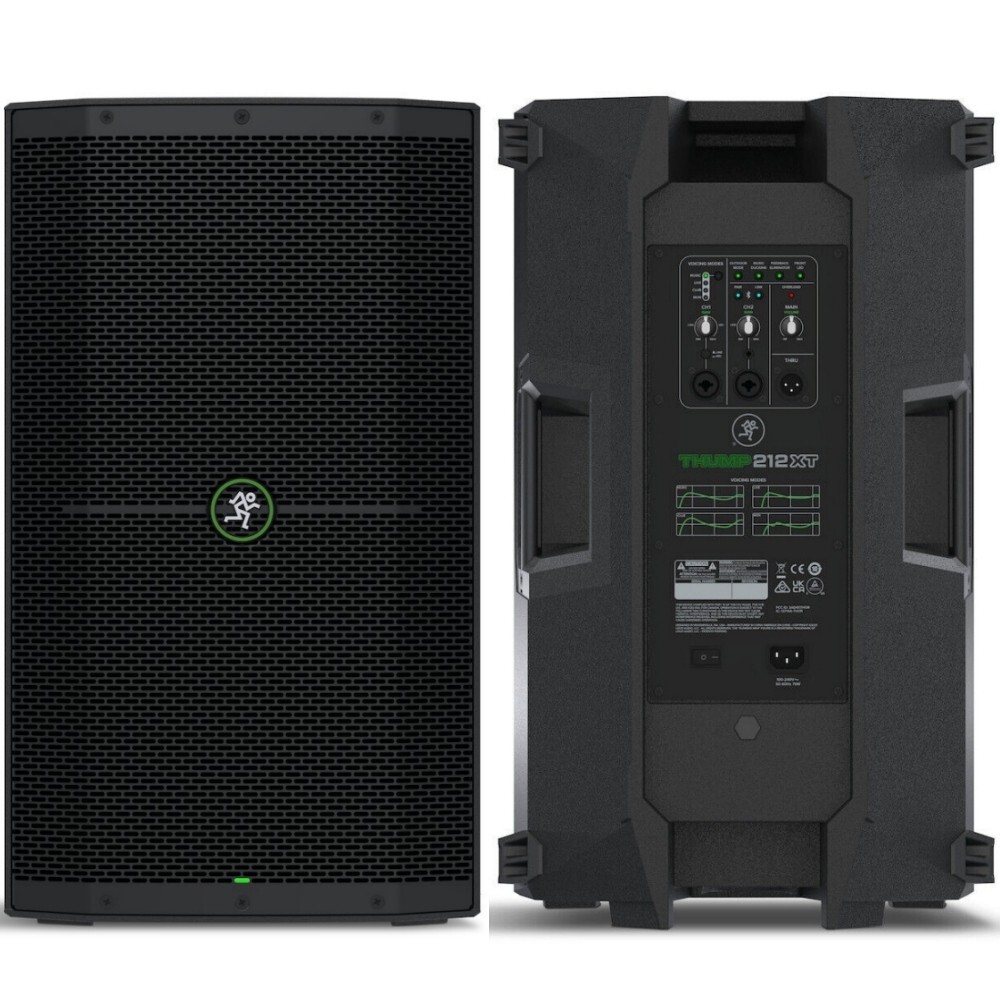 MACKIE THUMP212XT Bluetooth 2800w Total Active 12″ PA Speaker Pair