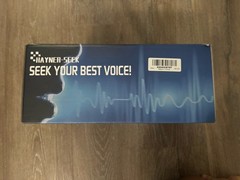 Hayner-Seek Podcast Equipment Bundle for 2 Pack Podcast Equipment, Black, Used