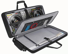 DJ Controller Bag for DDJ-FLX10/GRV6/REV5/REV7/FLX6/1000 with Laptop Slot