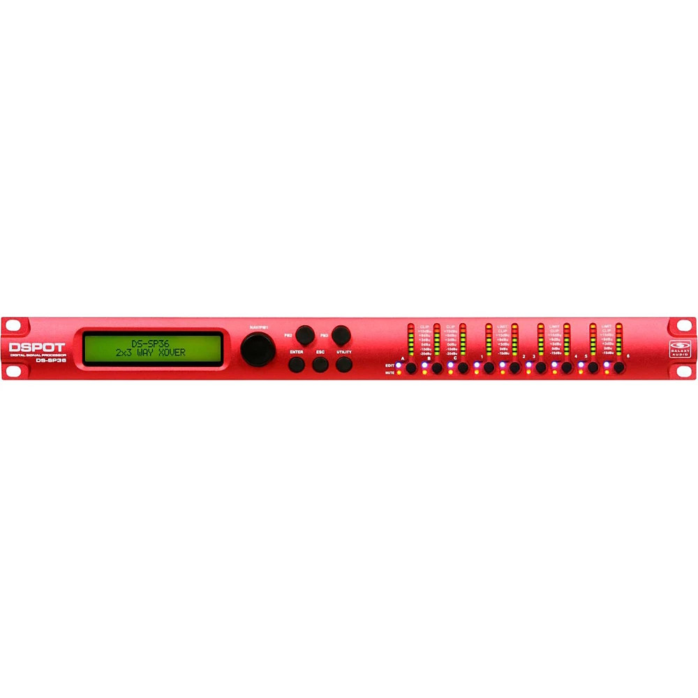 Galaxy Audio DSPOT DSSP36 3×6 Digital Speaker Processor