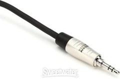 Hosa HMX-010Y Pro Stereo Breakout Cable – 3.5mm TRS Male to Dual XLR Male – 10′
