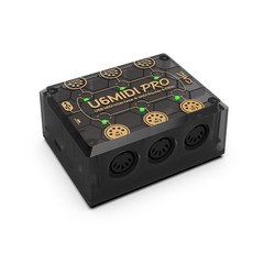 U6MIDI Pro – MIDI Interface with Router, Mapper, and Filter – Plug-and-play USB