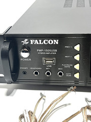Falcon Hybrid PMP-1505USB Amplifier With Tuner 1500 Watt W/ Remote,Cables – READ