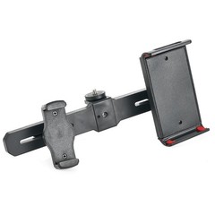 Practical Double Cell Phone Holder Multi-purpose Plastic Rotating 1Pcs