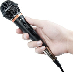 Premium Vocal Dynamic Handheld Microphone with 19ft Detachable XLR Cable a