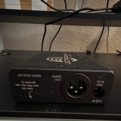 Lectrosonics UCR411A Digital Hybrid UHF Wireless Receiver Block 21 Black