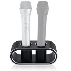 Metal Aluminum Alloy Desktop Microphones Storage Holder, Stand Support Base F…