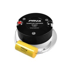 2x PRV 240W Shallow Super Tweeter Small Neodymium TW400Ti-Nd-4 SLIM WHITE 4 Ohm