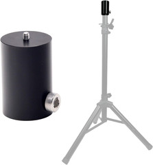 SPA 100 Adapter – Convert Speaker Stand to Tripod – 1/4-20 Mount, 1.41″ Diameter