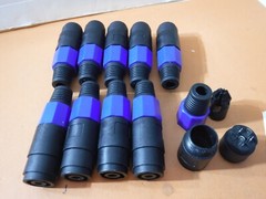 50 x 4 – Pole Female Pro Speakon Connector Head Line Socket Plug for Cable,USA